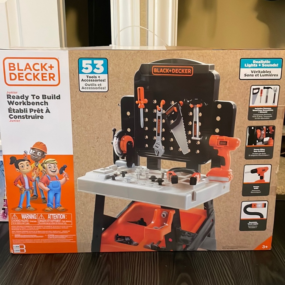 This child’s workbench was originally $70. I’m selling it for $50.